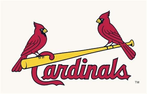 stl cardinals emblem|cardinals birds on bat logo.